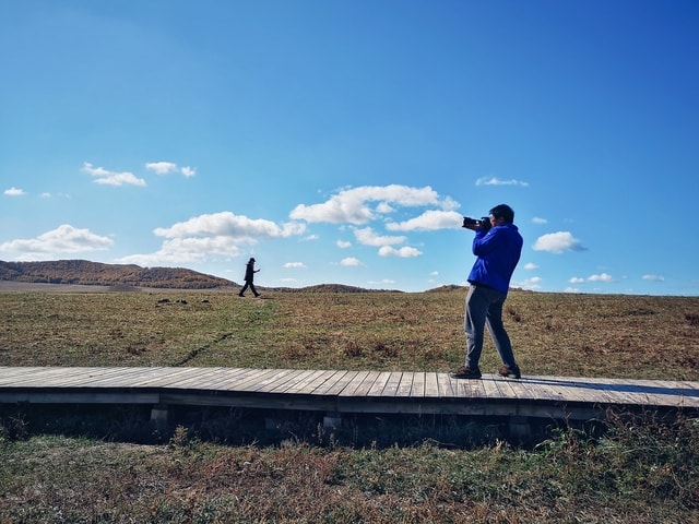 sky-landscape-road-mountain-cloud picture material