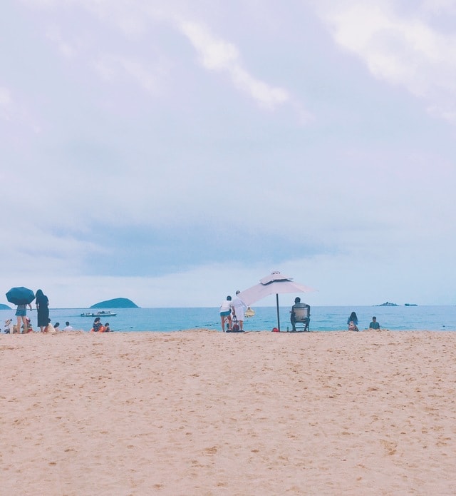 beach-sea-sky-ocean-vacation 图片素材