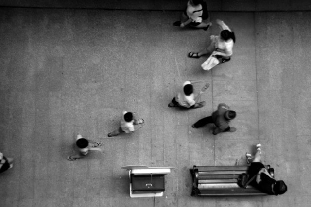 monochrome-people-white-black-photograph 图片素材