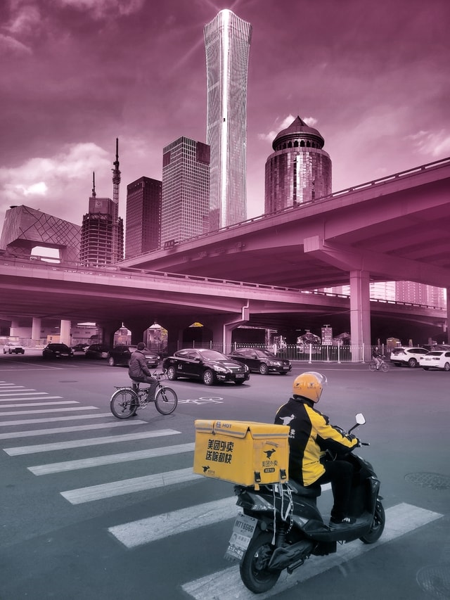 architecture-vehicle-street-city-color 图片素材