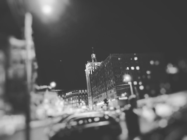 black-and-white-monochrome-sky-mycity-city picture material