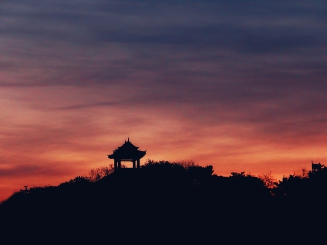 sky-dawn-sunset-dusk-evening 图片素材