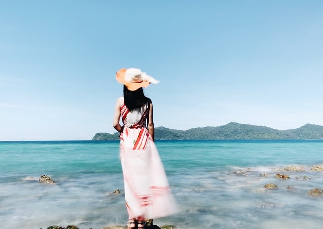 sea-vacation-summer-sky-beach 图片素材