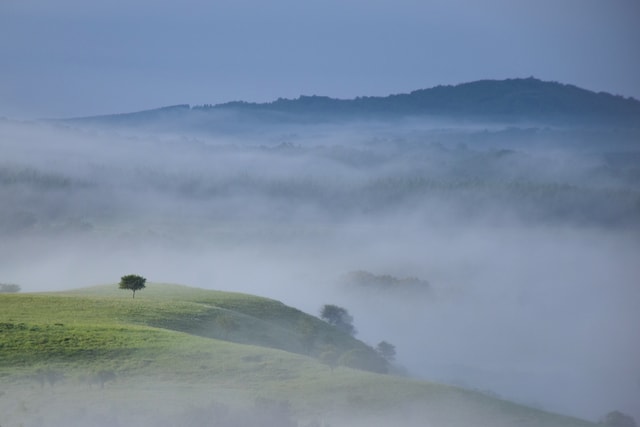 fog-sky-mist-landscape-mountain picture material