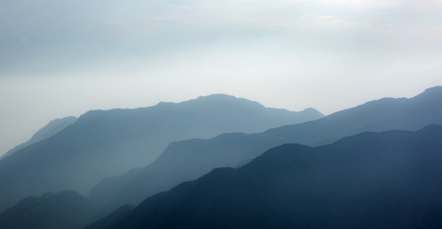mountain-sky-mist-landscape-dawn picture material