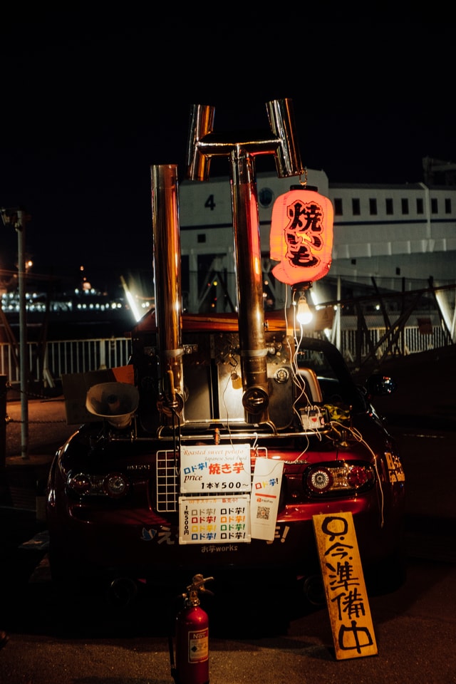 night-car-darkness picture material