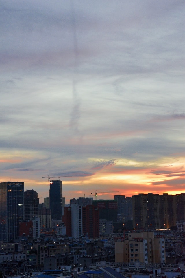 sky-city-skyline-cityscape-skyscraper 图片素材