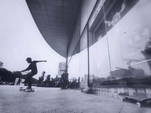 skateboarder-skateboard-skateboarding-snapshot-recreation 图片素材