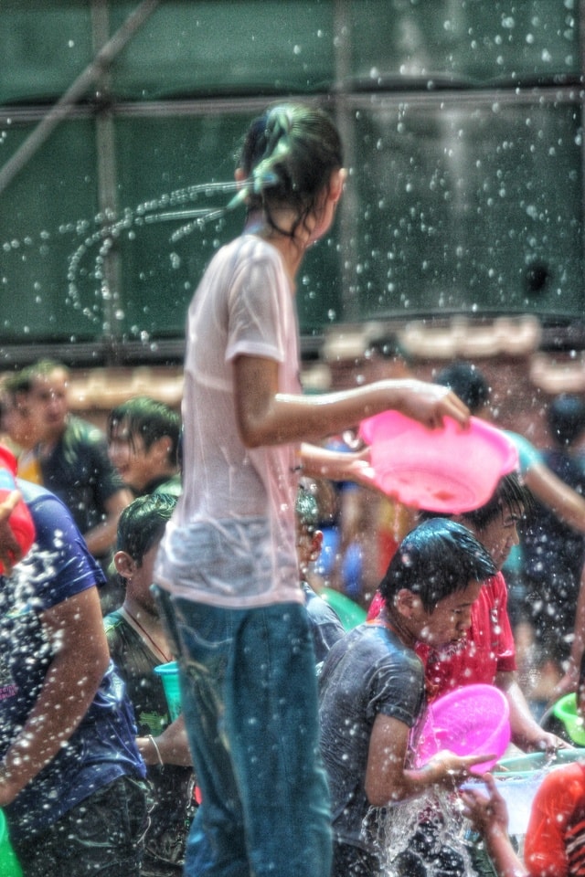 songkran-festival picture material