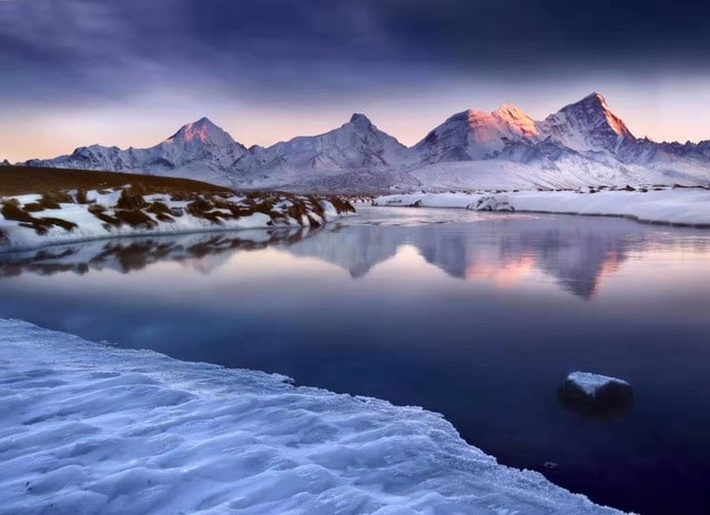 winter-natural-landscape-mountain-nature-mountainous-landforms picture material