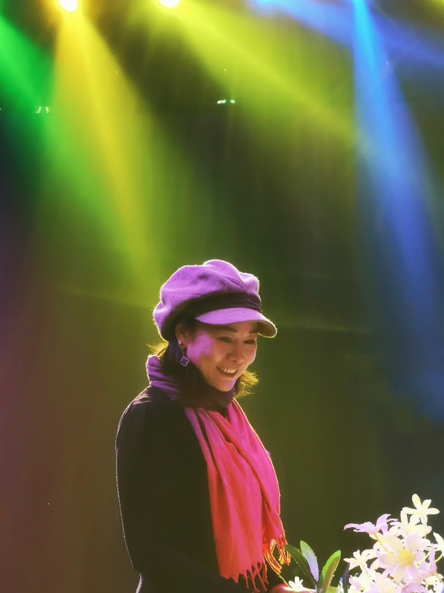 performance-green-purple-concert-violet picture material