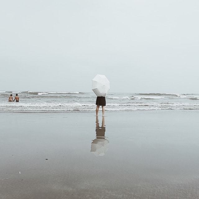 mobile-photography-beach-water-sea-atmospheric-phenomenon 图片素材