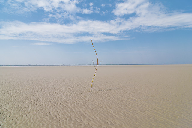 sky-sea-horizon-sand-ocean 图片素材