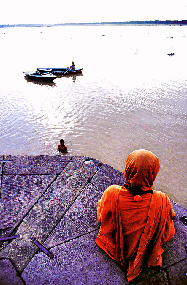 sky-water-human-river-calm 图片素材