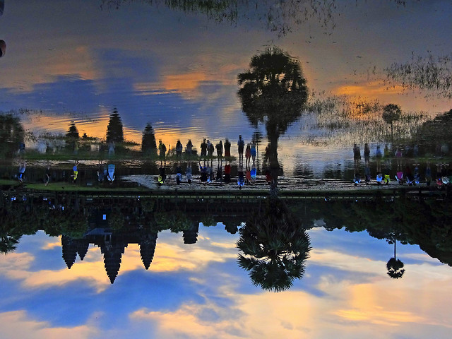 reflection-water-sky-nature-reflecting-pool 图片素材
