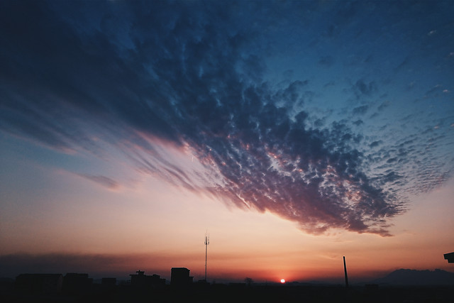 sunset-sky-evening-sun-no-person 图片素材