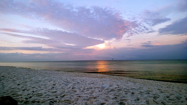 sunset-water-sun-beach-no-person picture material