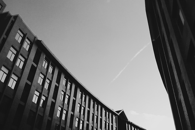 monochrome-city-no-person-architecture-sky 图片素材