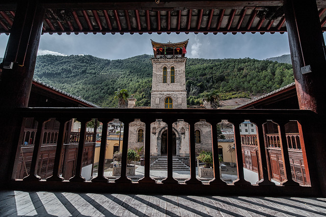 travel-architecture-sky-old-building picture material