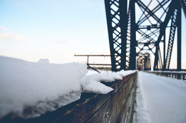 snow-no-person-winter-bridge-travel 图片素材