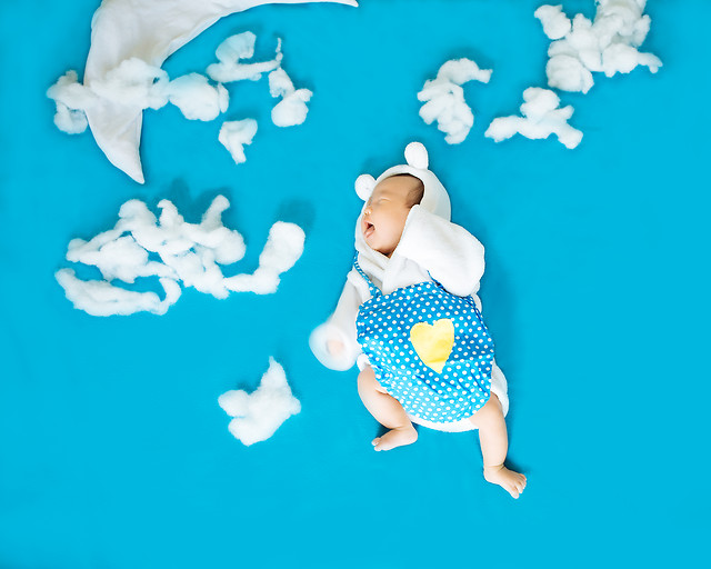 child-blue-little-cute-girl picture material