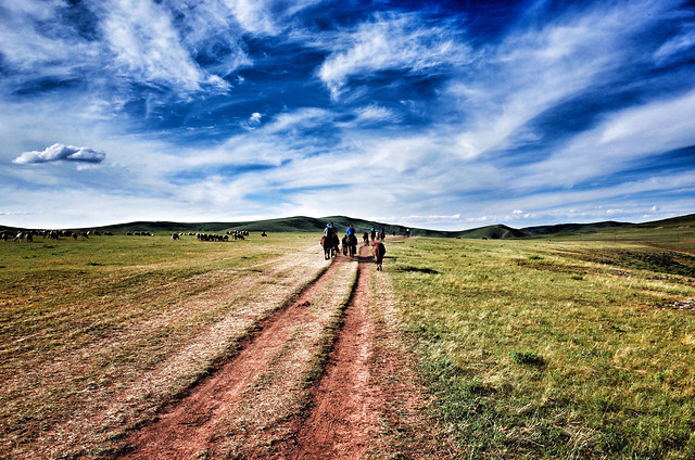 landscape-sky-field-rural-agriculture picture material