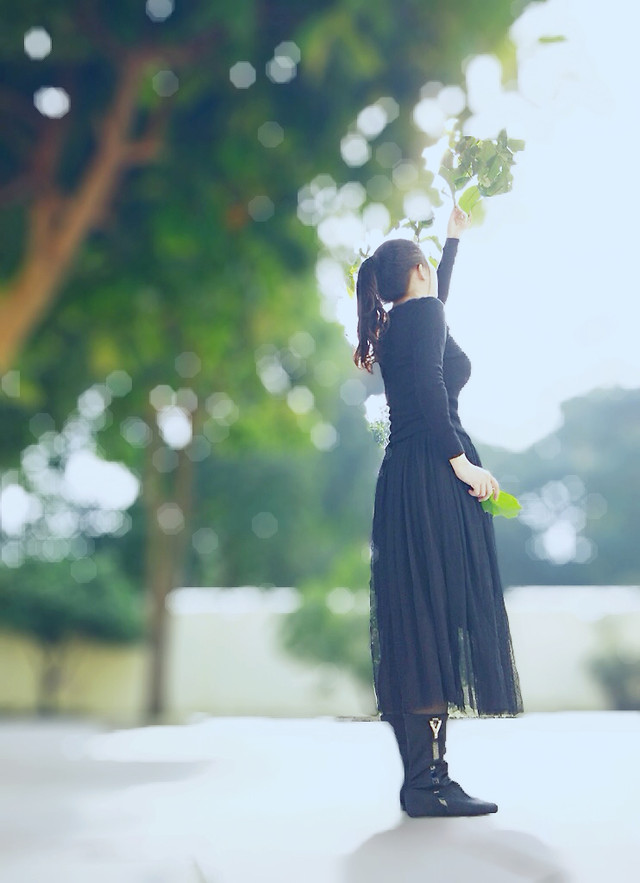 girl-dress-tree-people-adult 图片素材