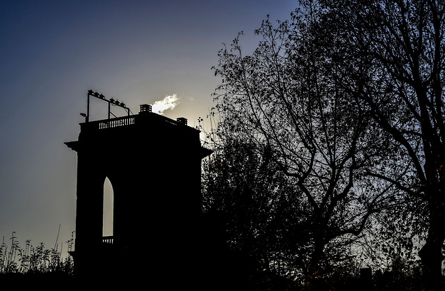 no-person-dawn-sky-silhouette-sunset picture material