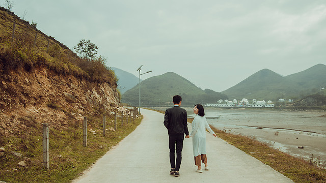 landscape-travel-nature-road-beach 图片素材