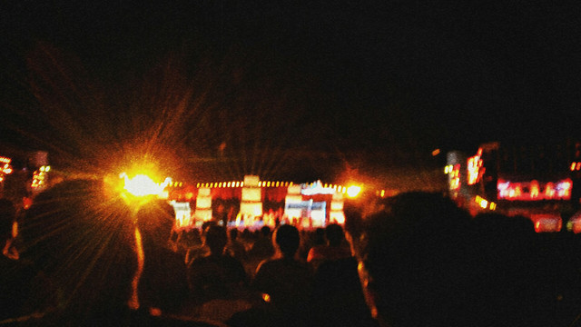 festival-music-flame-action-light picture material