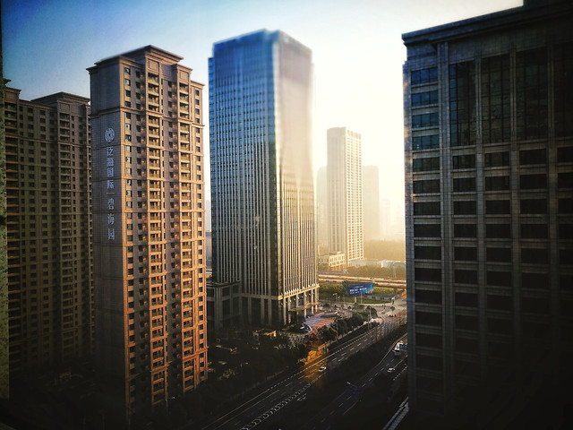 skyscraper-city-architecture-office-building 图片素材