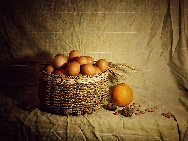 food-basket-market-still-life-group picture material