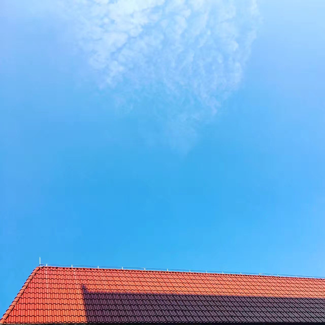 no-person-sky-roof-blue-outdoors 图片素材