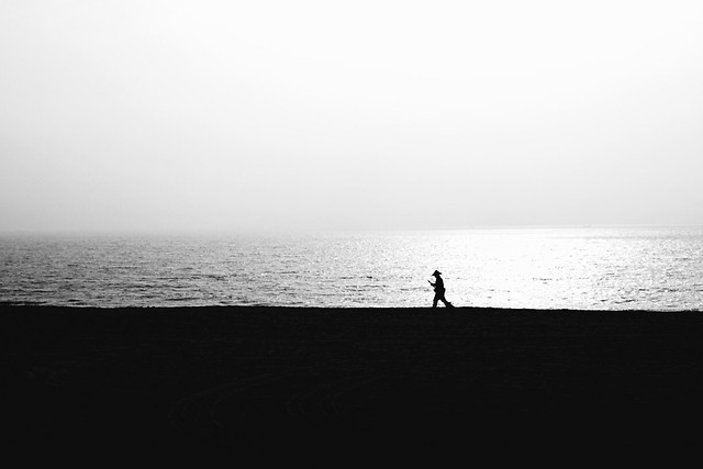 sea-beach-water-fisherman-ocean picture material