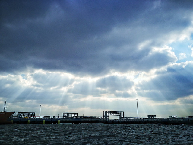 water-sunset-sky-storm-no-person 图片素材