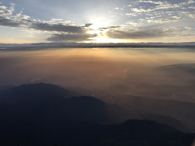 sunset-dawn-no-person-fog-landscape 图片素材