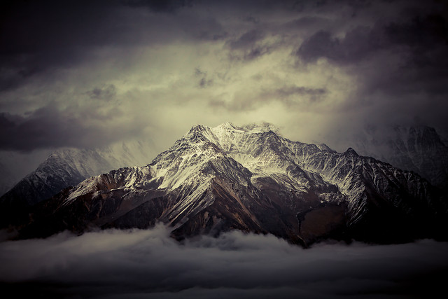 snow-mountain-no-person-sunset-dawn 图片素材