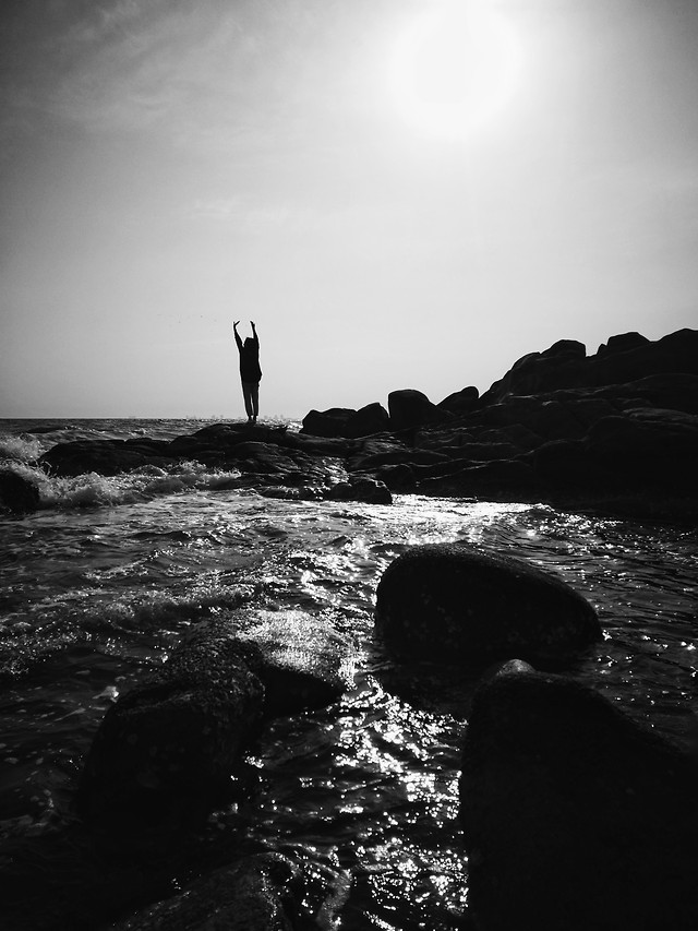 beach-ocean-water-sea-seashore 图片素材