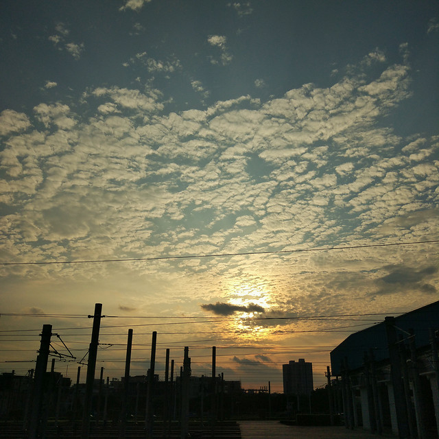 sunset-sky-dawn-light-no-person picture material