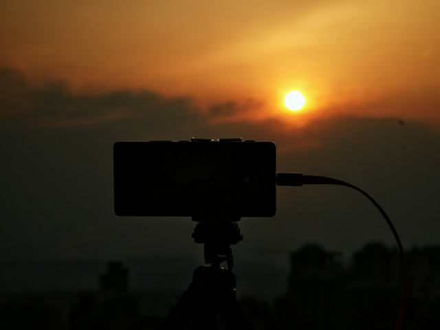 sunset-sun-dawn-landscape-backlit picture material