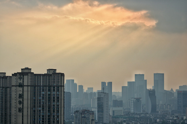 city-skyline-skyscraper-architecture-downtown 图片素材