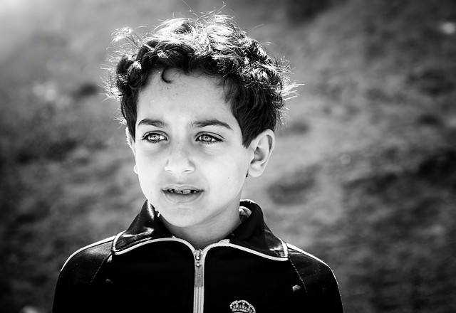 monochrome-portrait-people-child-face picture material