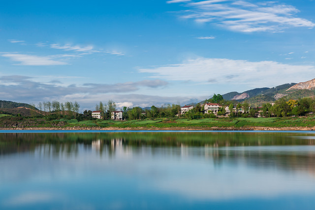 water-lake-reflection-nature-landscape 图片素材