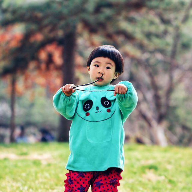child-little-cute-girl-fun picture material