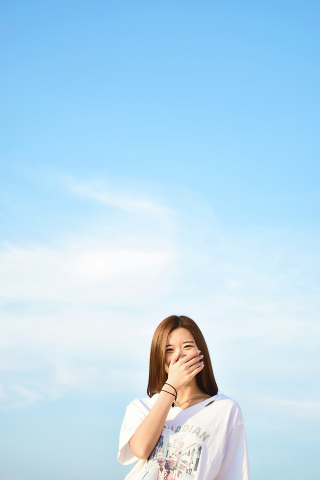nature-woman-sky-summer-outdoors 图片素材