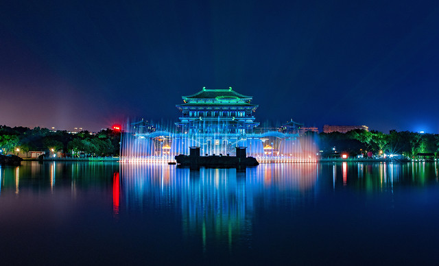 water-reflection-evening-sunset-dusk picture material