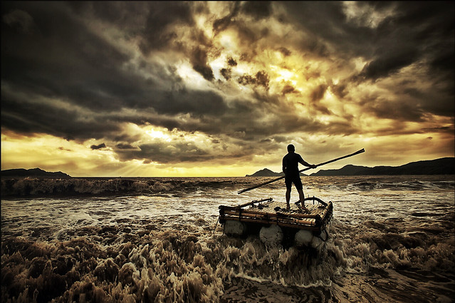 sunset-water-beach-sky-ocean 图片素材