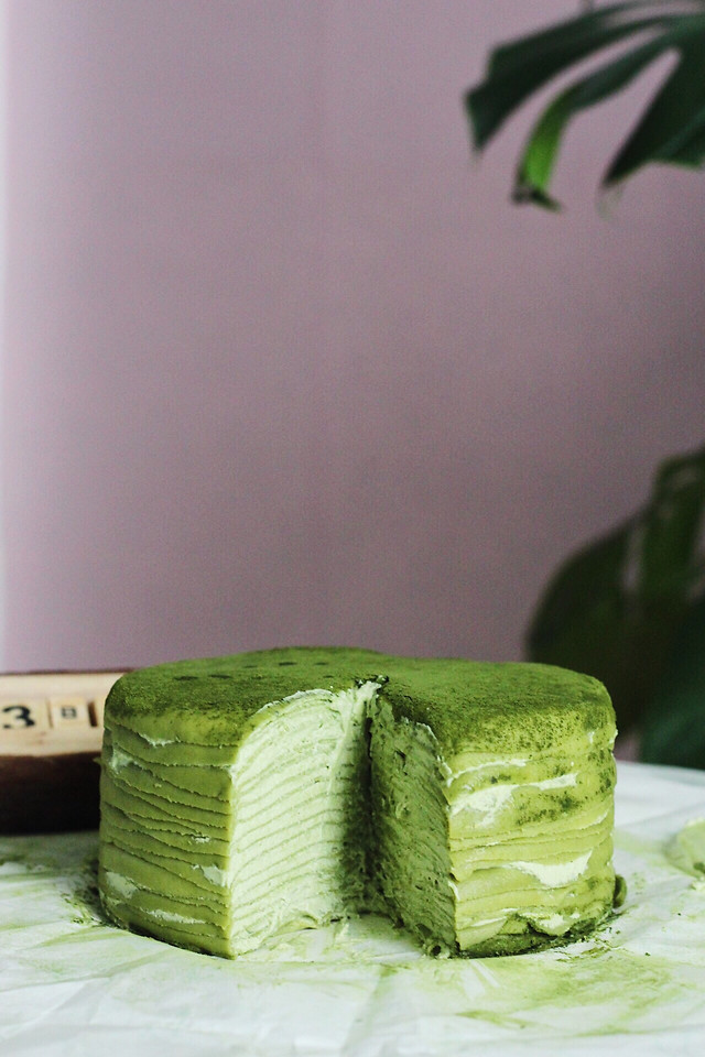 no-person-green-food-leaf-buttercream 图片素材