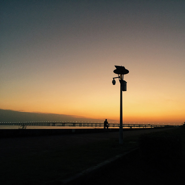 sunset-no-person-dawn-light-sky 图片素材