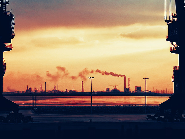 sunset-lighthouse-no-person-dawn-light 图片素材